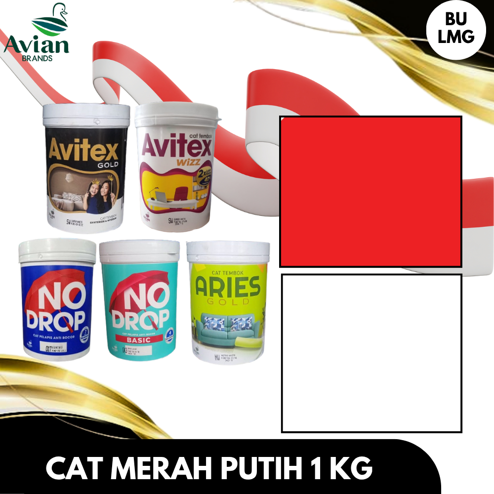Avian Brands Cat Merah Putih Kemasan 1Kg
