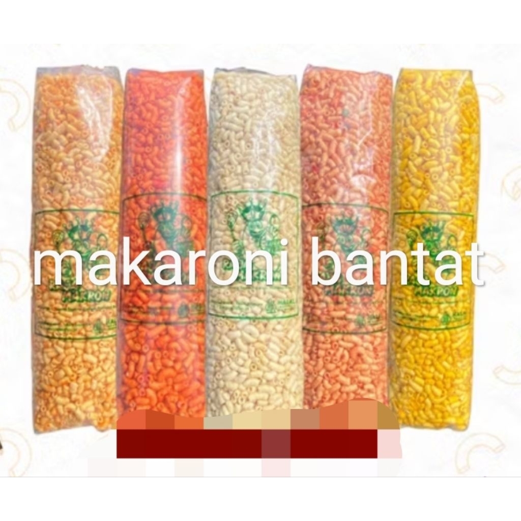 

MAKARONI KRESSS BANTAT KEMASAN 250g Renyah bantat gurih
