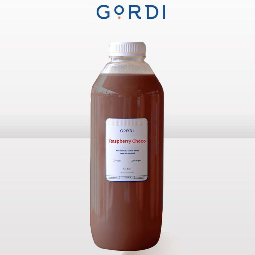 

Gordi Minuman Botol Raspyberry Choco 1 Liter