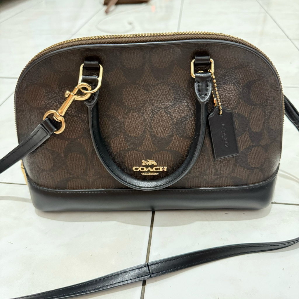 preloved tas coach mini sierra ORI