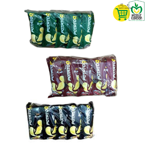 

Potato Q Chips 1 Pack Isi 10 pcs @28gr