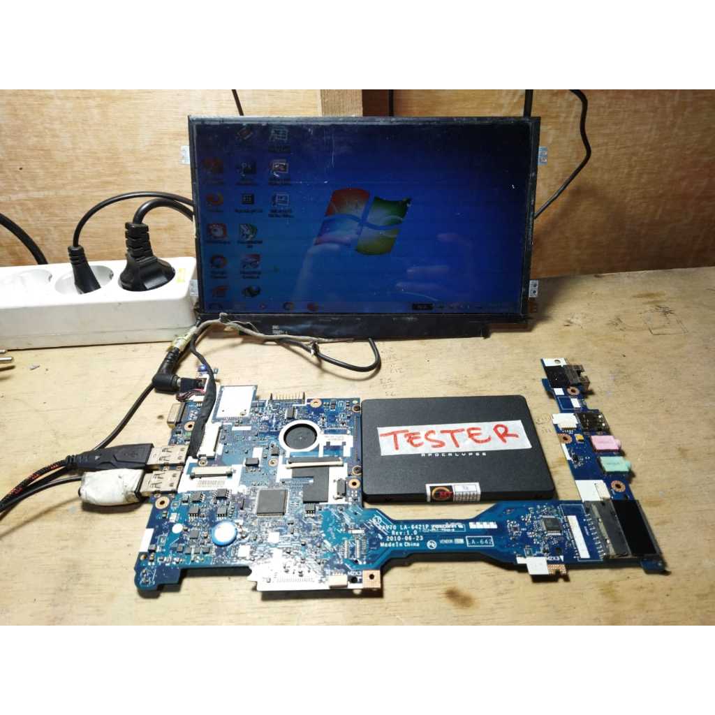 ET24 MB-AC-1 MOTHERBOARD MOBO LAPTOP ACER ASPIRE ONE D255 HAPPY LA-6421P REV : 1.0