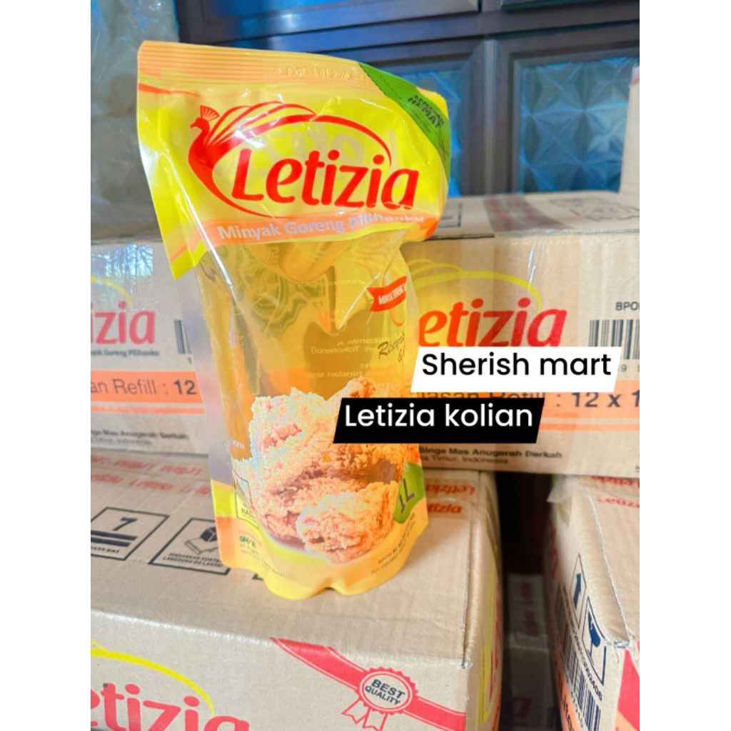 

Letizia minyak goreng 1Liter premium