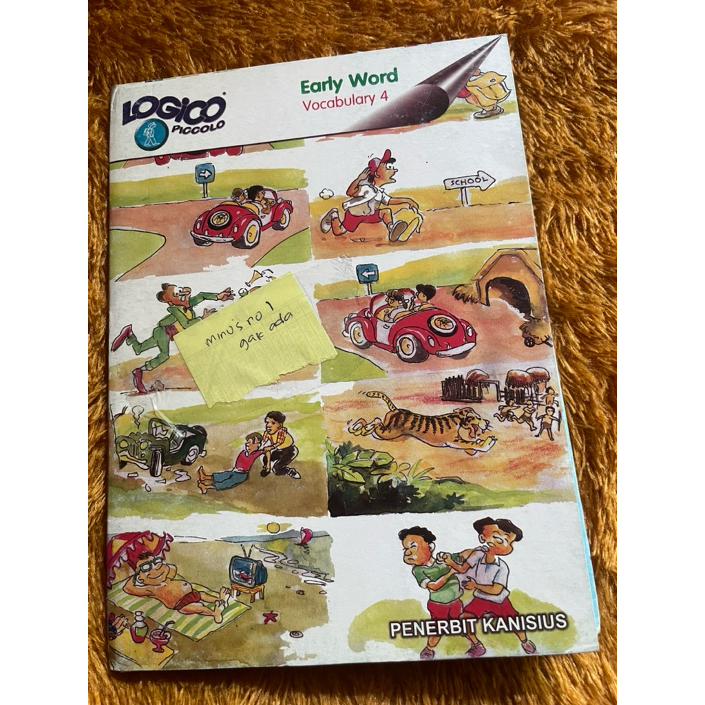 Buku aktivitas  Logico Piccolo Early Word Vocabulary 4