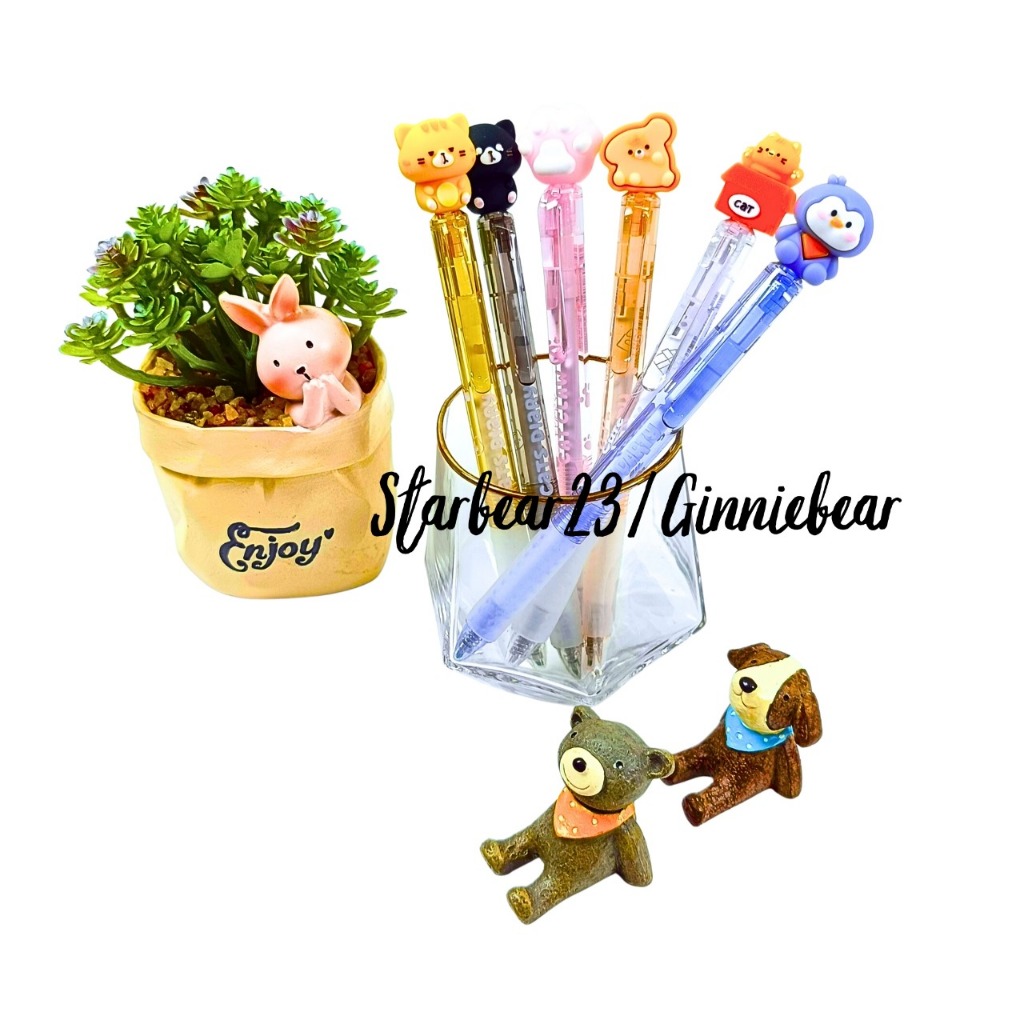 

Bolpen Erasable / Bolpen Yang Bisa Dihapus Aneka Motif Animal Kuki