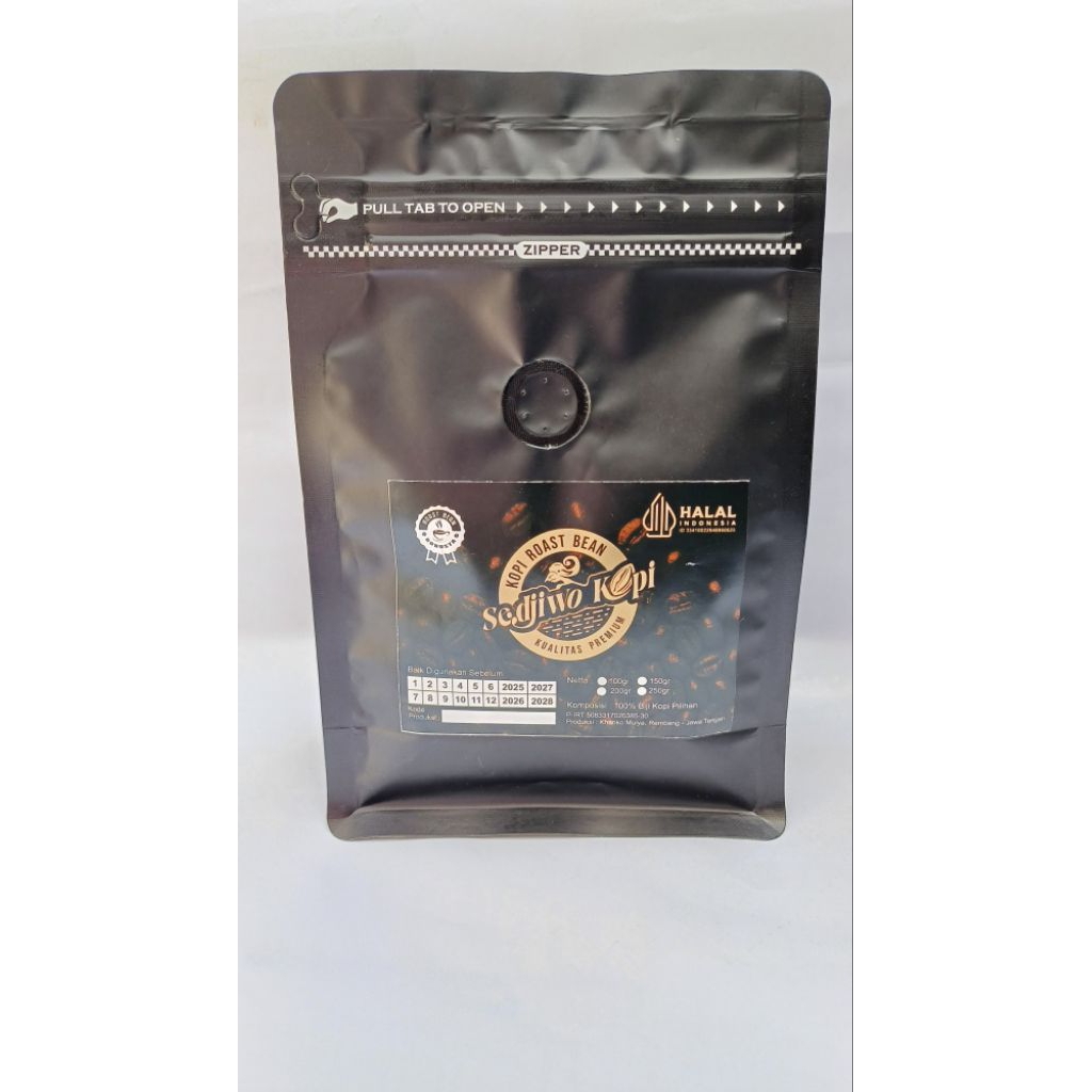 

SEDJIWO ROAST BEAN 200 gram Standing Pouch