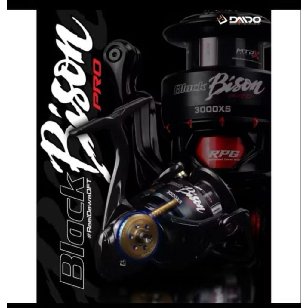 Reel Daido Black bison 2000 & 3000 xs