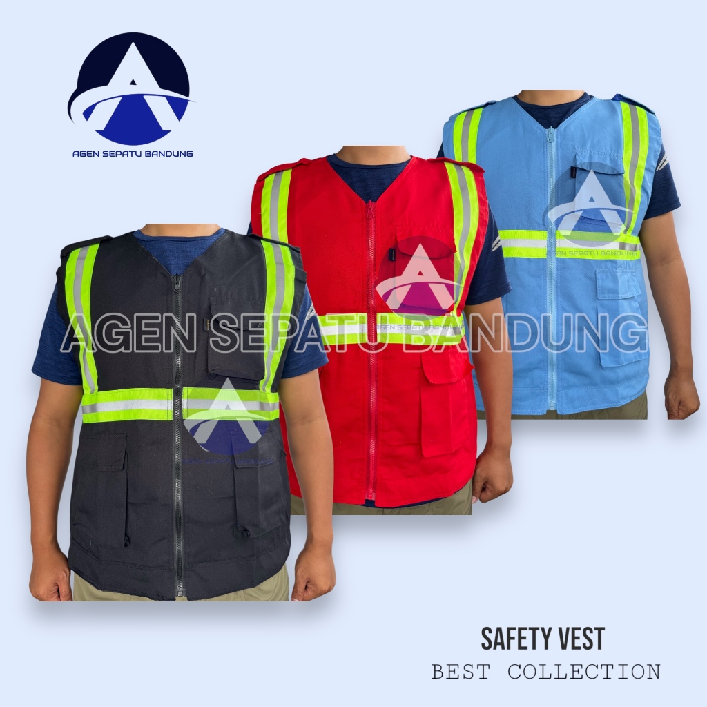 Rompi tactical - rompi cargo - vest pria casual - rompi safety proyek - rompi vest lapangan - rompi 