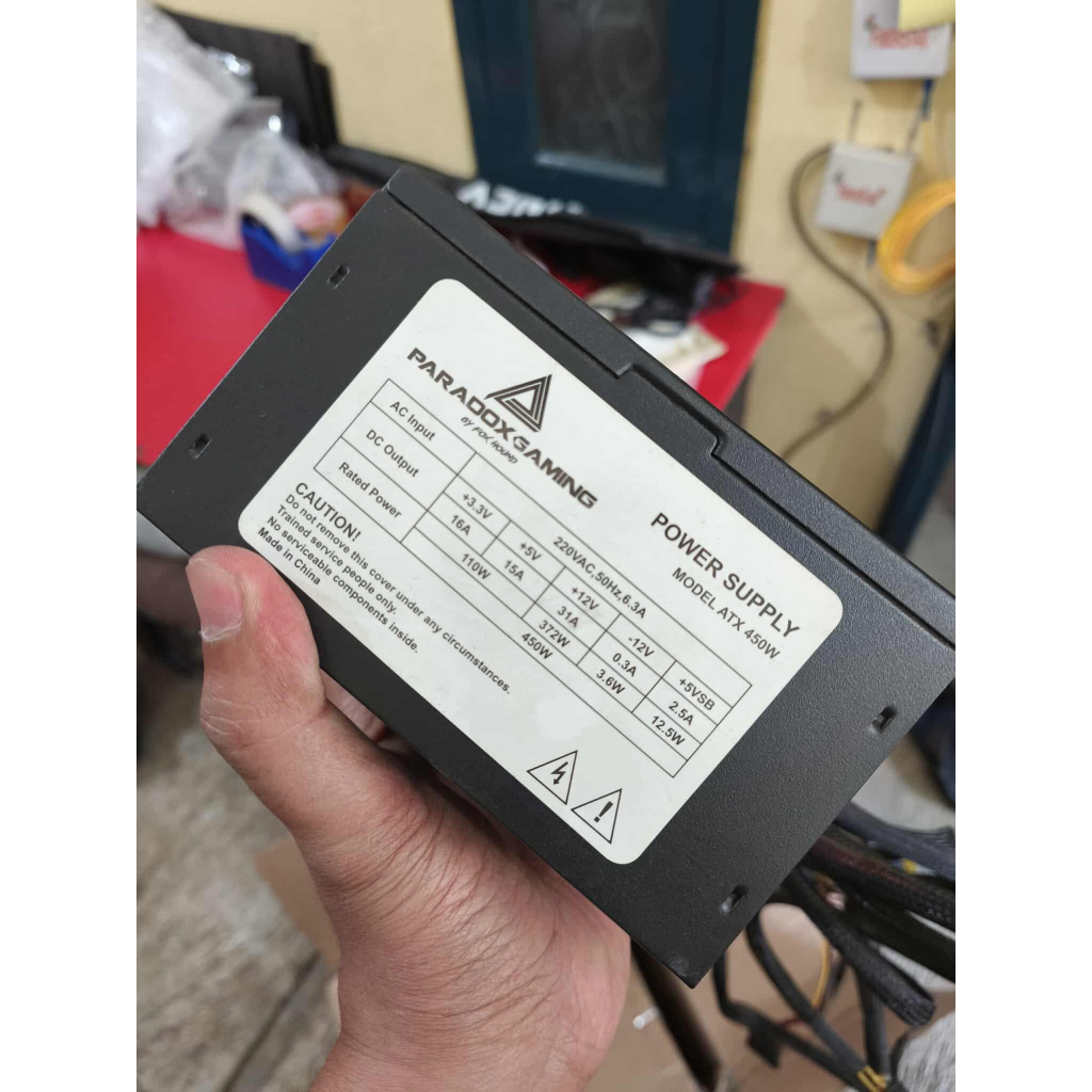 PARADOX GAMING PSU 450W NORMAL