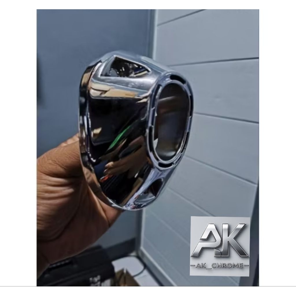 Cover knalpot honda pcx 160 Chrome