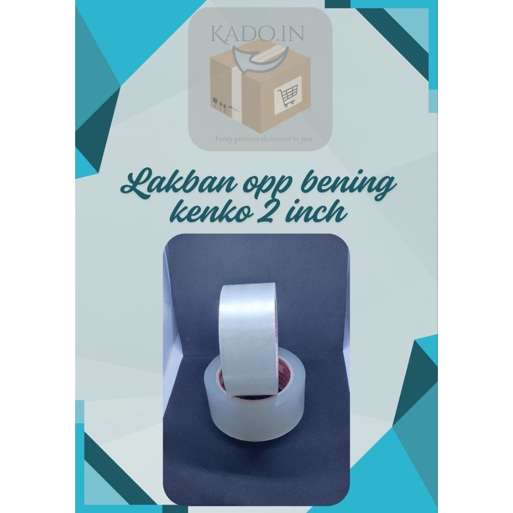 

lakban bening opp kenko 2 inch 48x80 yard