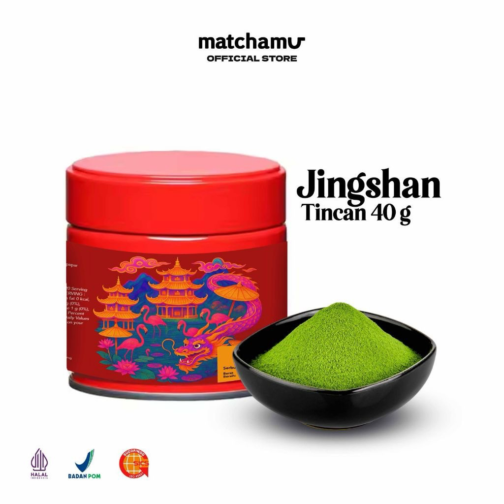 

[READY STOCK] MATCHAMU JINGSHAN TINCAN 40GR