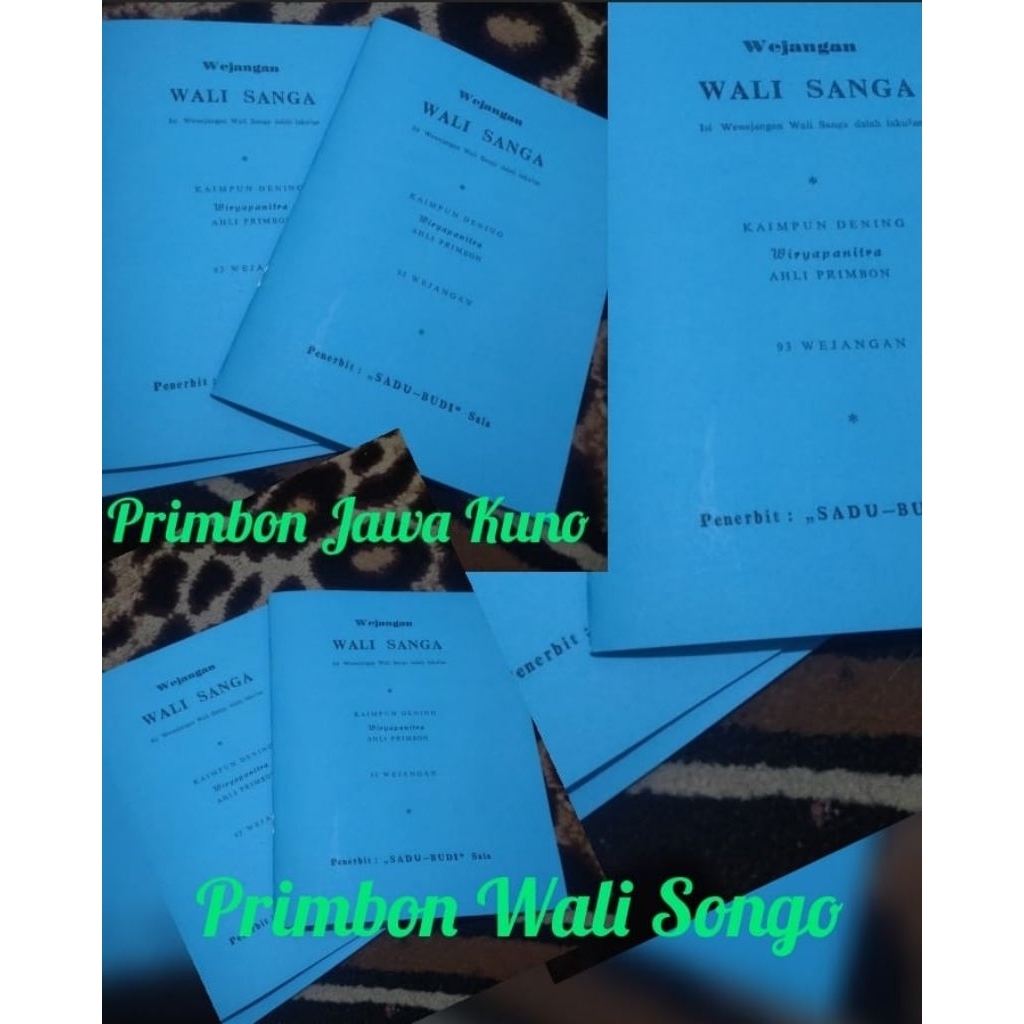 Primbon Wali Songo,Primbon Langka