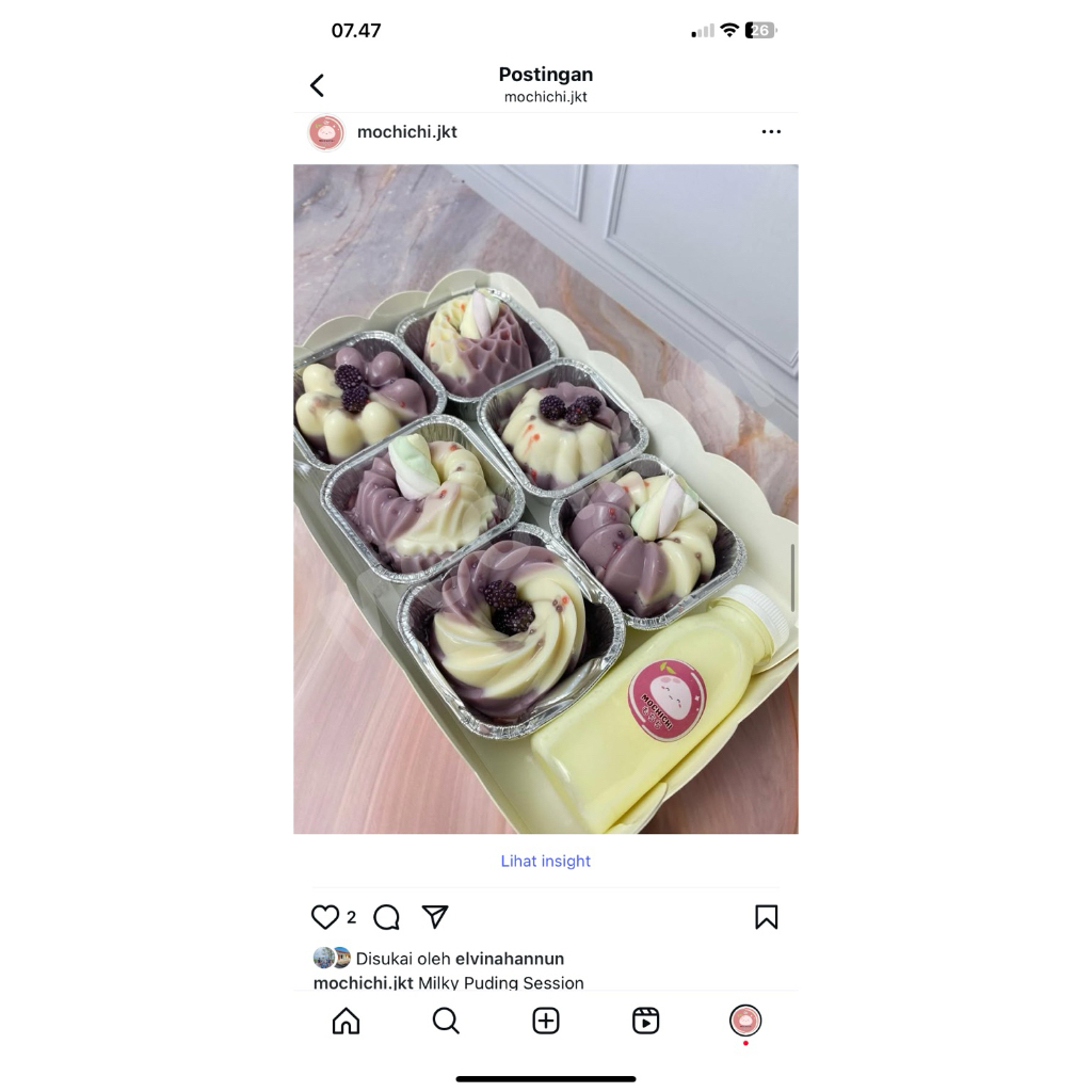 

Puding Birthday - Blueberry Vanilla - Isi 6 Pcs