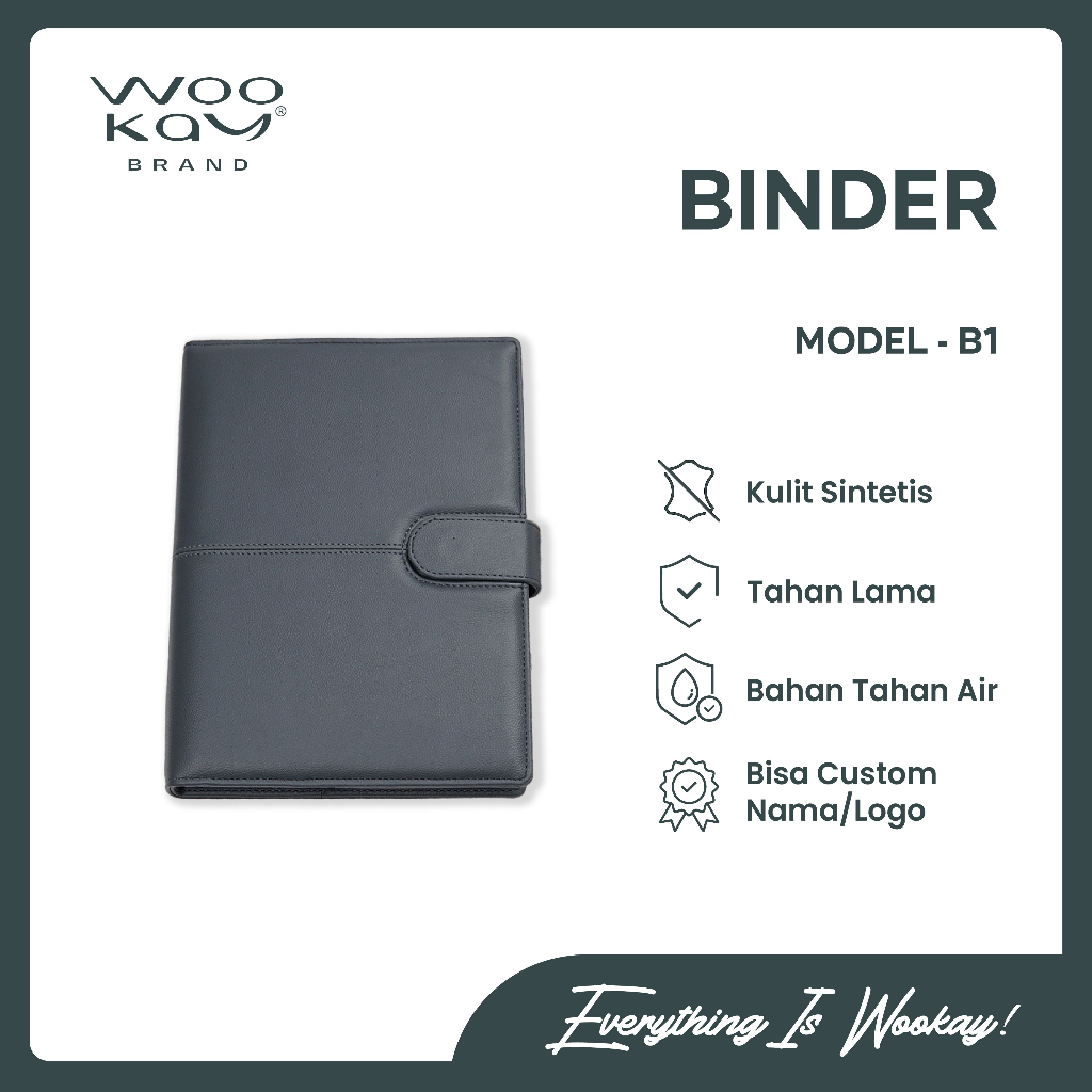 

Cover Binder Kuliah Buku Catatan A5 Magnetic