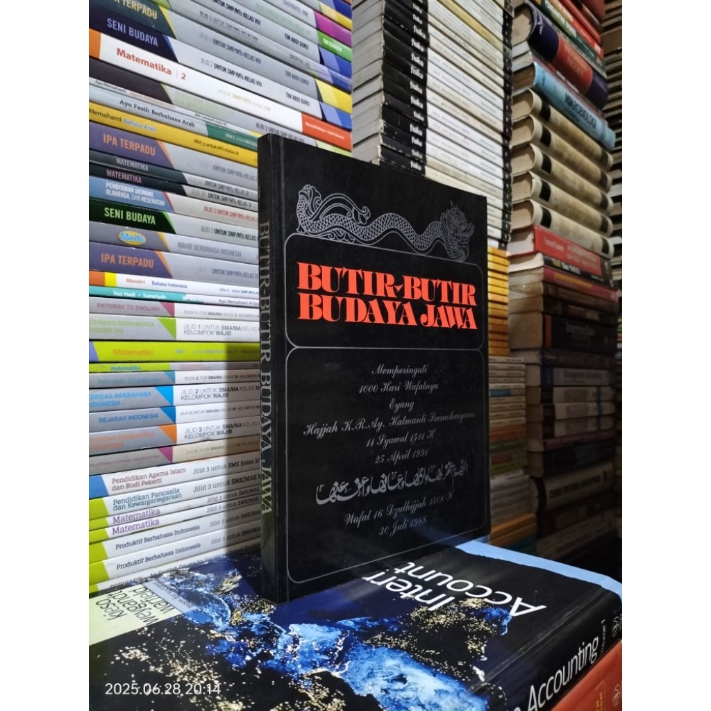 ORIGINAL BUKU BUTIR-BUTIR BUDAYA JAWA