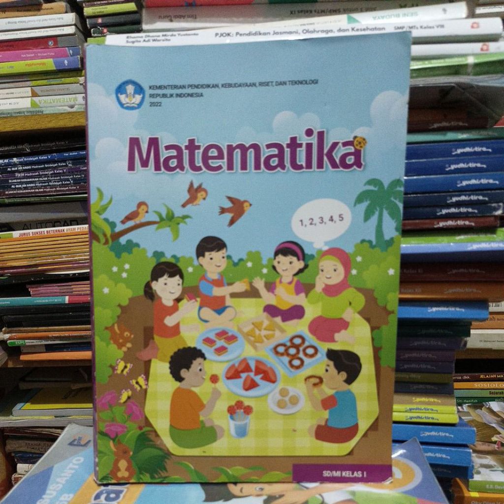 buku pelajaran bse matematika kls 1 sd