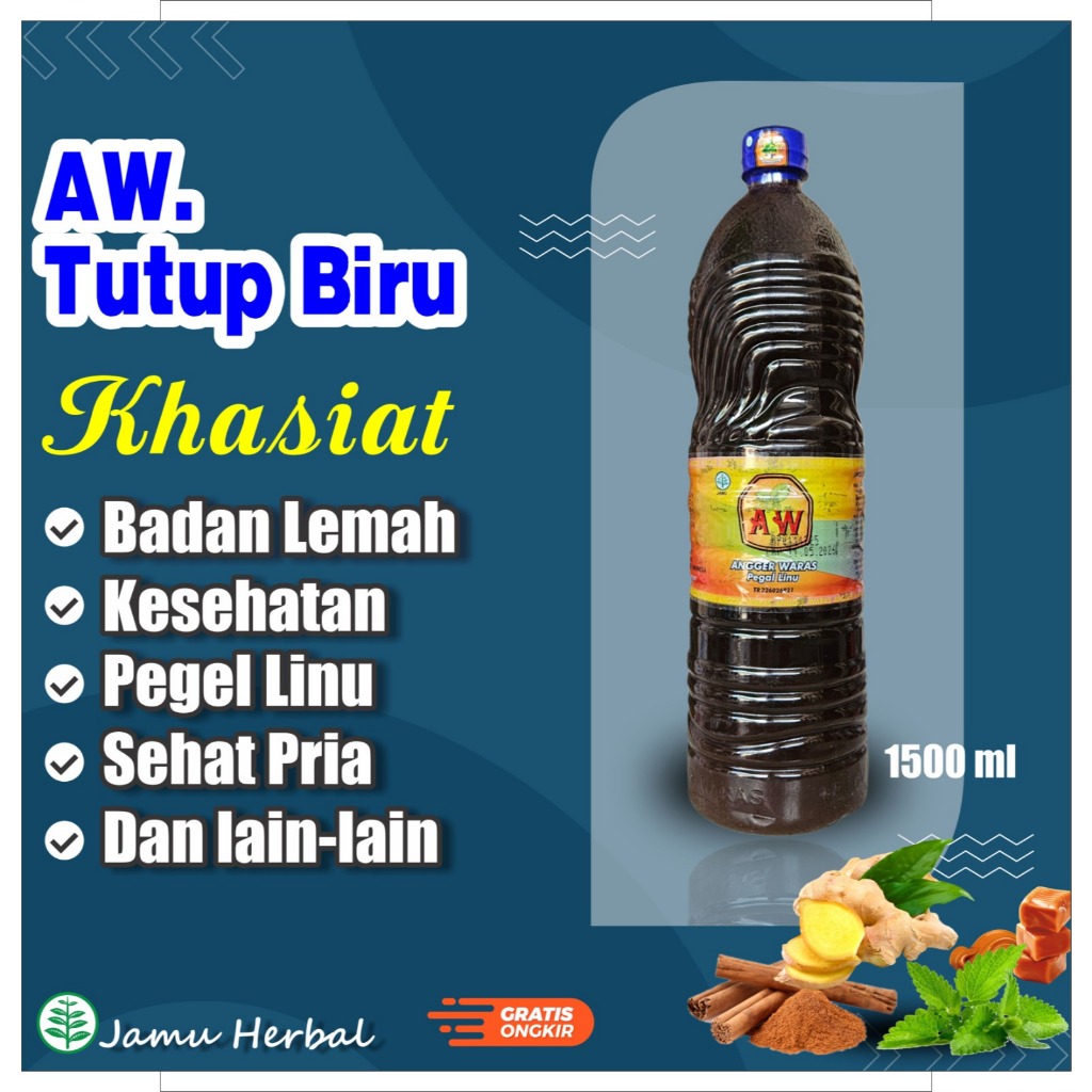 

JAMU HERBAL AW PEGEL LINU BIRU TUA