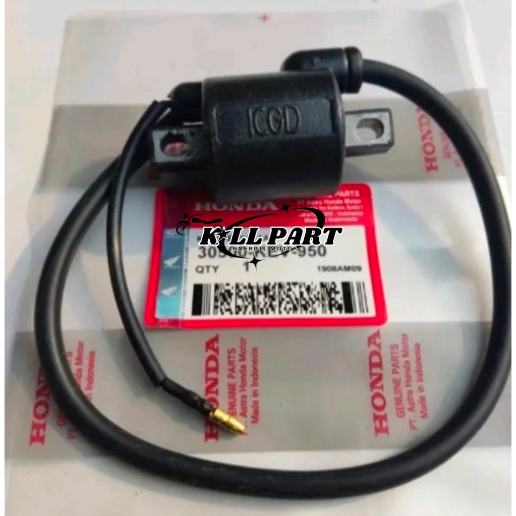 COIL PENGAPIAN KOIL MOTOR HONDA SUPRA X FIT, GRAND KODE PART (KEV) KUALITAS ORIGINAL