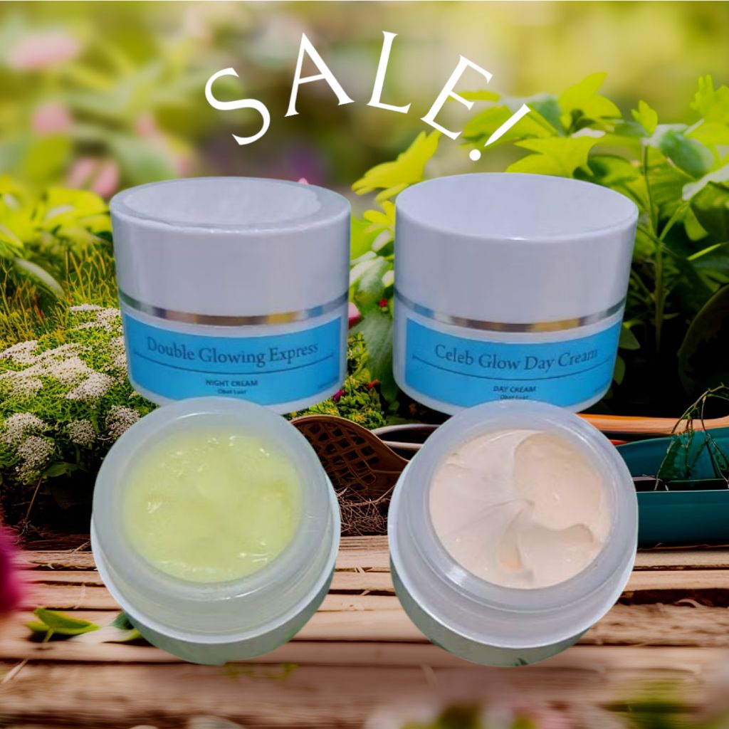 [SSR] PAKET BPOM CREAM DOUBLE GLOWING EXPRESS || OILY CREAM SUNSCREEN