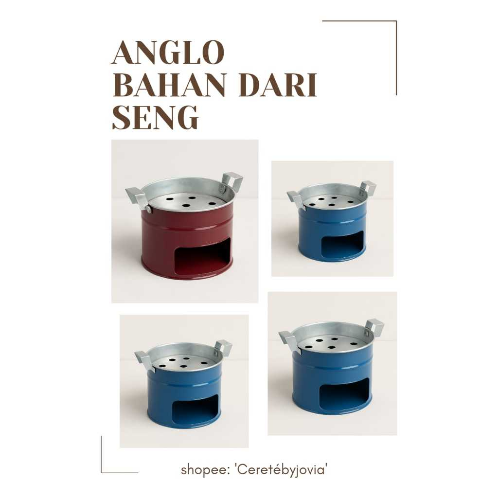 Anglo Angkringan | Tungku Ceret | Kompor Arang