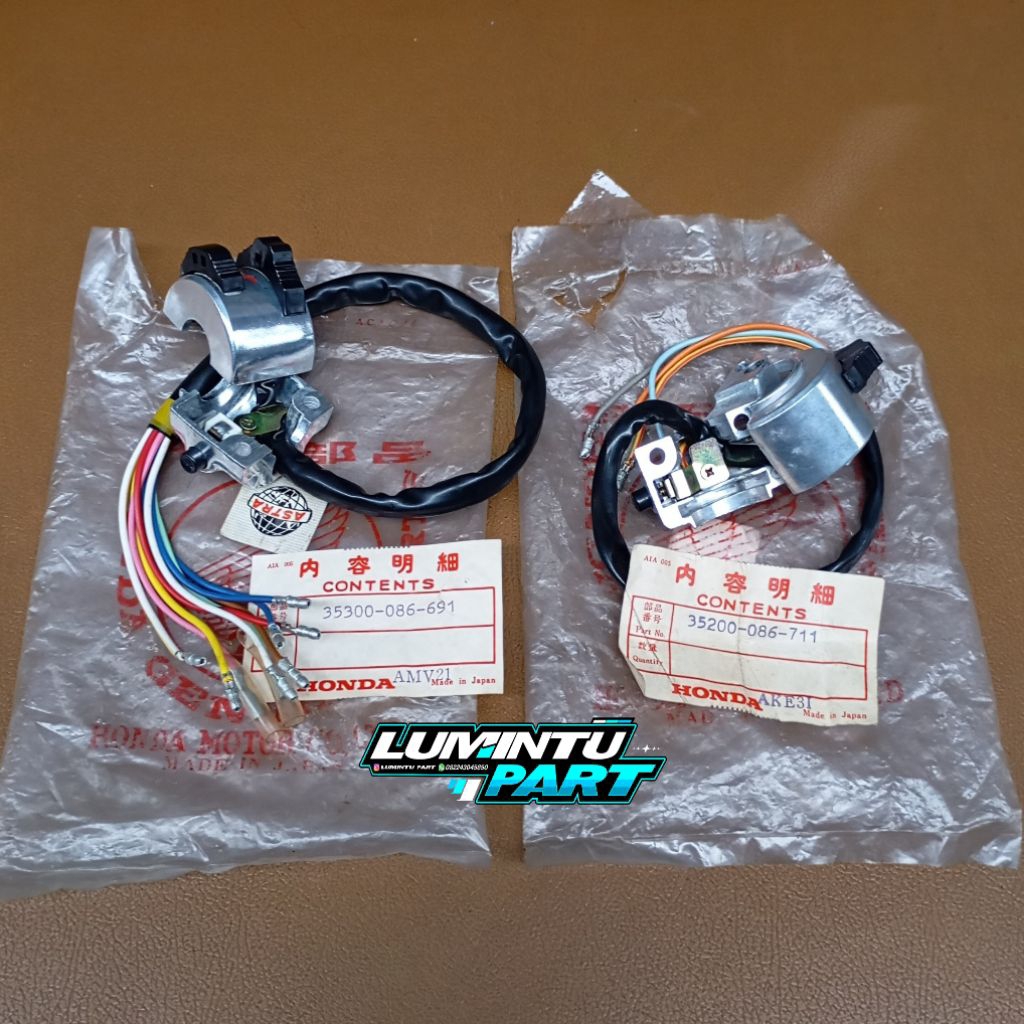 Holder C70 ori Holder kanan kiri C70 original holder C70 double starter ori baru