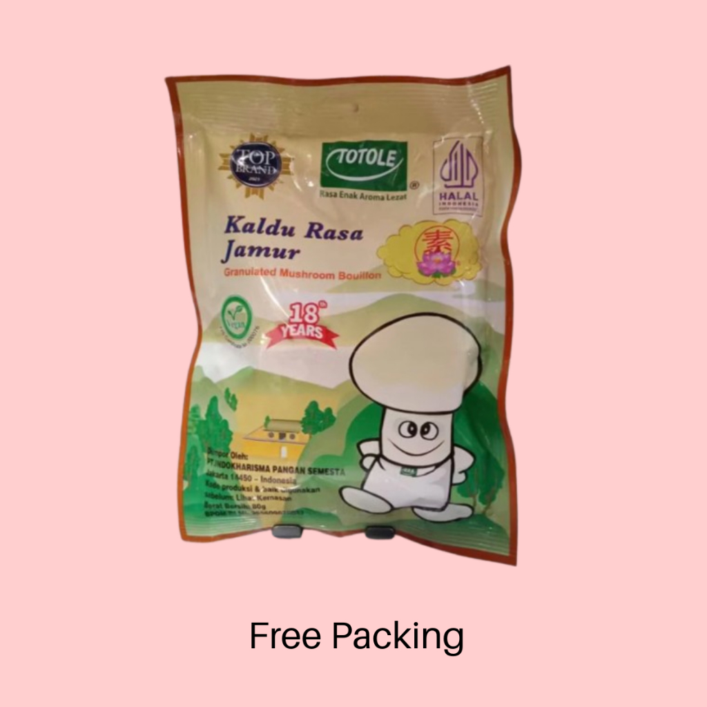 

Totole atau kaldu jamur kemasan 80 gram