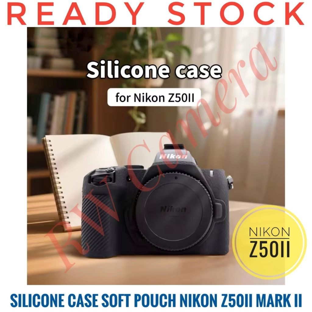 Z50II Silicone Case Nikon Z50 Mark II Sarung Karet Silikon Bag Tas Protective Armor Soft Case Pouch 