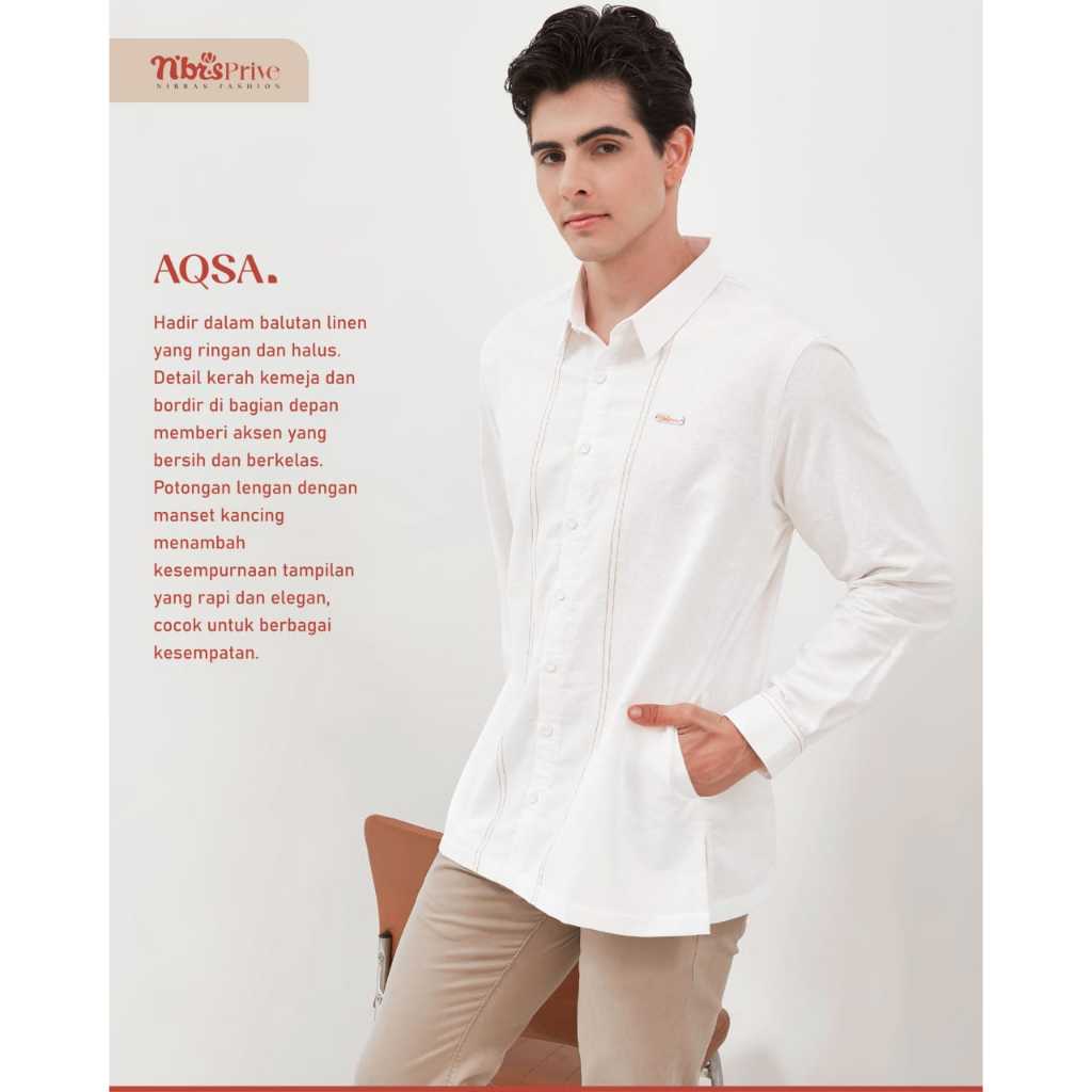 KOKO DEWASA NIBRAS AQSA WARNA BROKEN WHITE