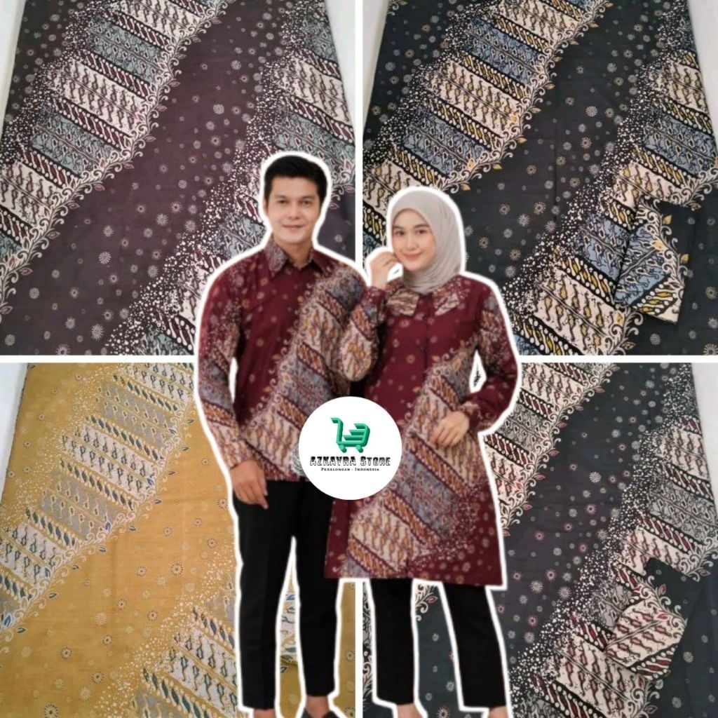 Kain Batik Pekalongan Motif Liris Alusan Kain Batik Katun Premium