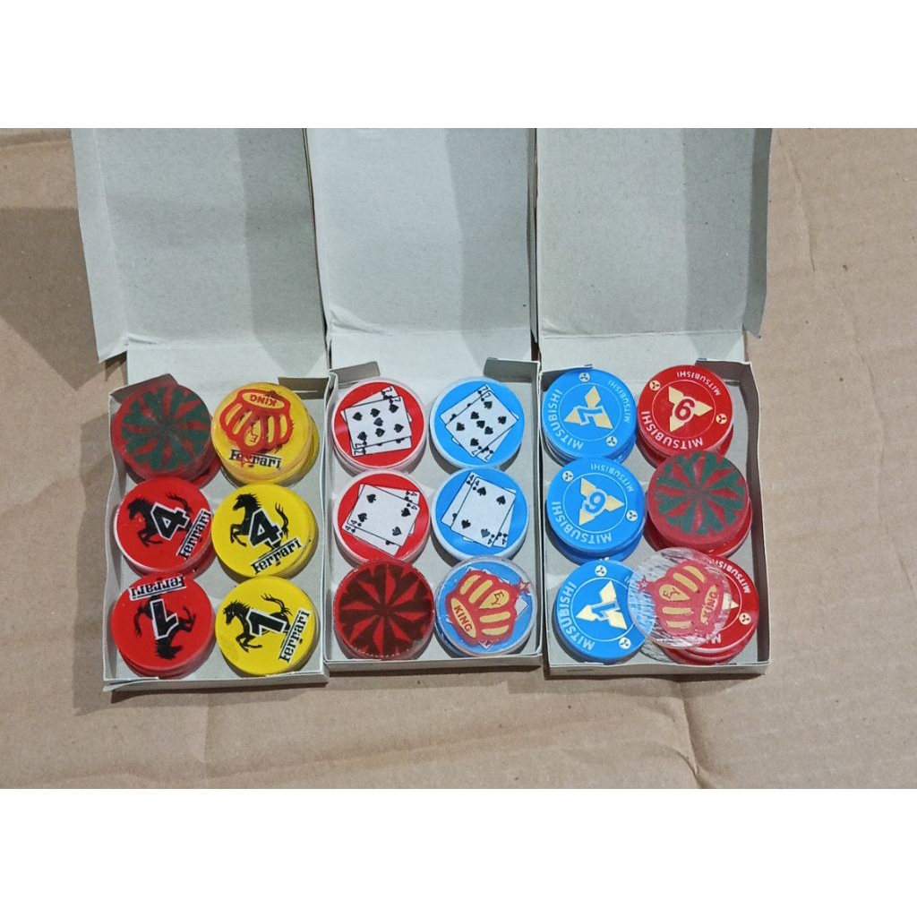 Biji Karambol Super Tebal 2 Lapis Jumbo Coin Karambol