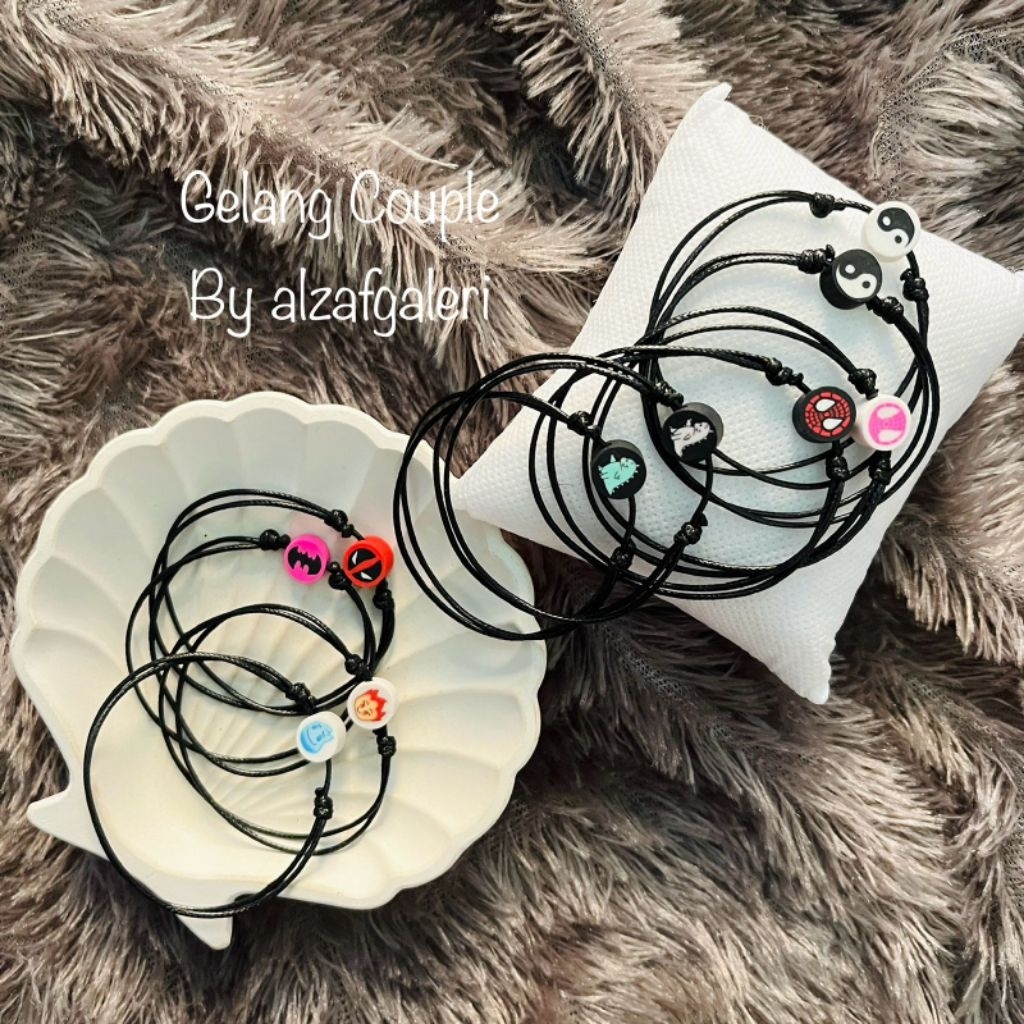 Gelang Couple (2Pcs) Pasangan || Gelang couple sahabat