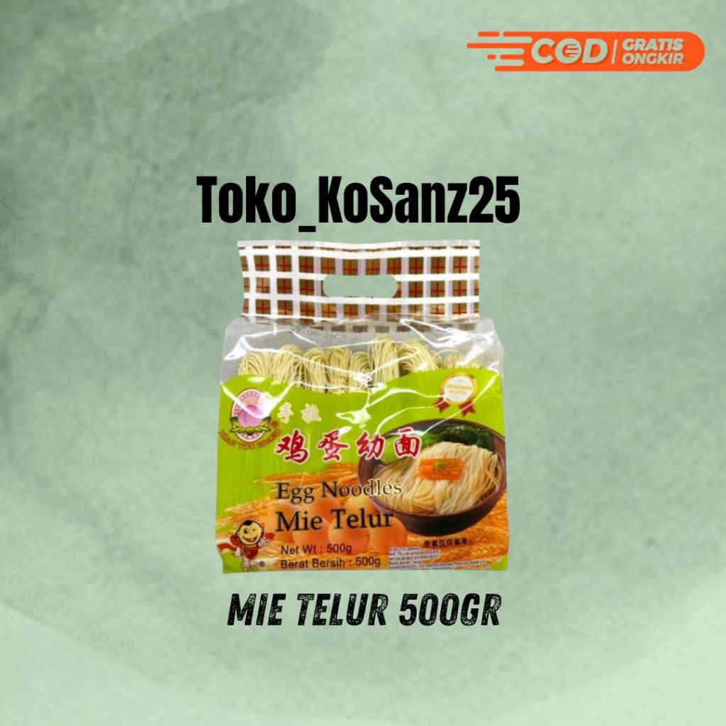 

Mie Telur / Egg Noodles Xian Tou Brand (Exp 2026)