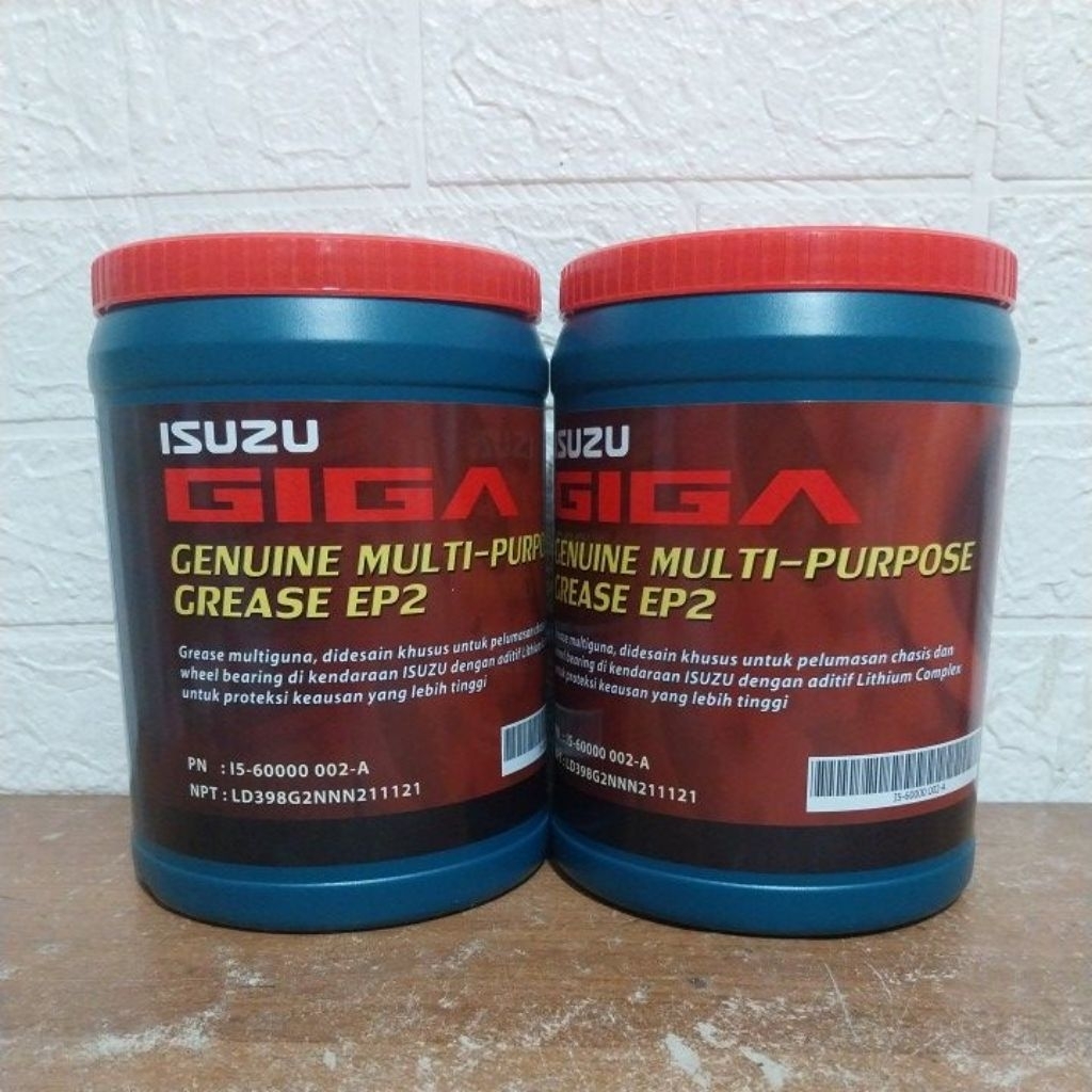 Grease/gemuk isuzu giga genuine multi-purpose grease EP2 netto: 2kg