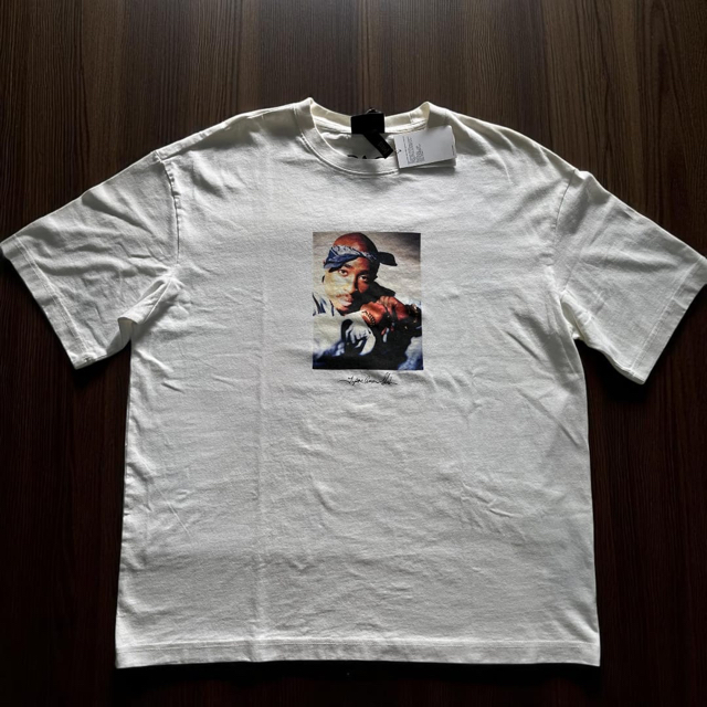 H&M T-shirt x 2pac White