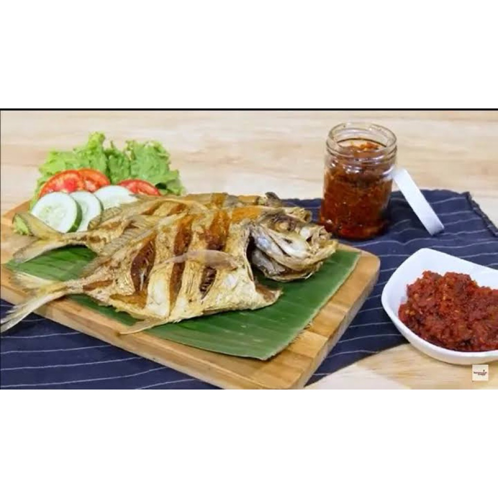 

[Frozen] Ikan Kuwe Siap Bakar atau Goreng + Sambal | Praktis Tanpa Ribet | Lezat dan Segar