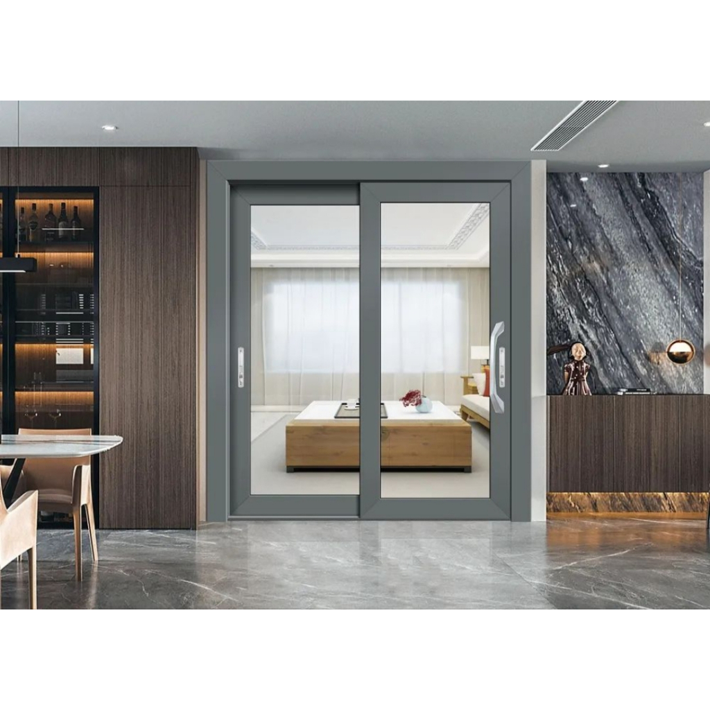Pintu Sliding Double Aluminium