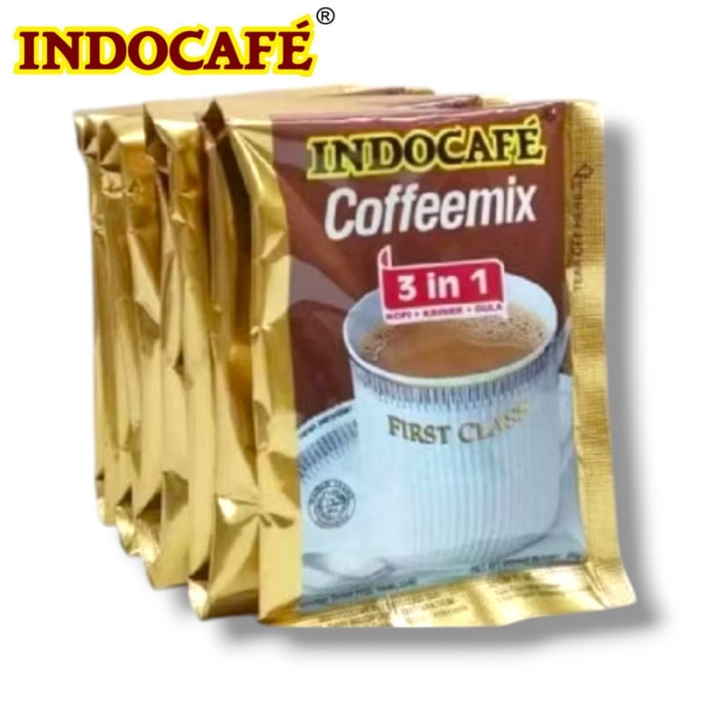 

INDOCAFE 3 in 1 Coffemix 10 Sachet 10 x 20gr – Rasa Mantap, Aroma Kuat