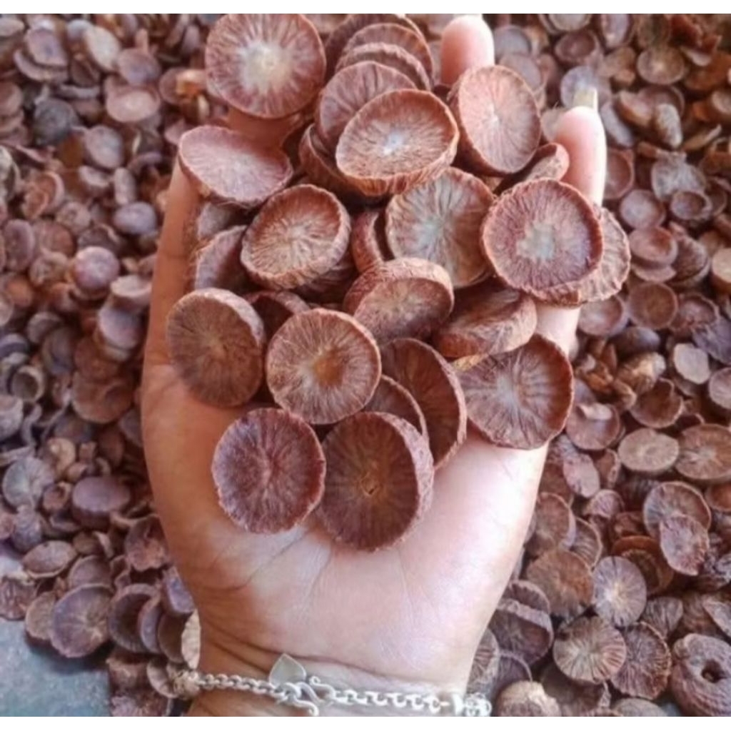 

buah pinang iris muda kering berat 1 kg