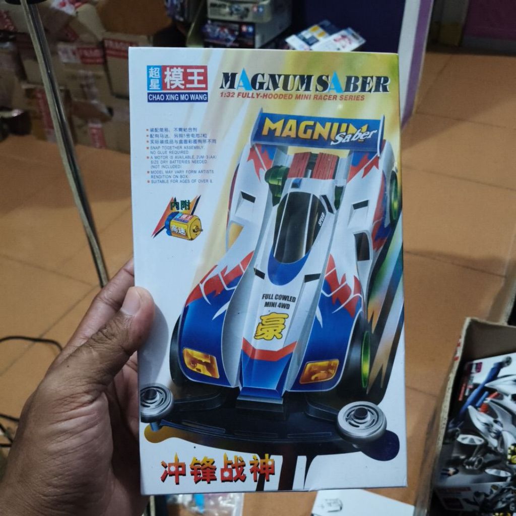 Mini 4WD Tamiya Mowang Magnum Saber