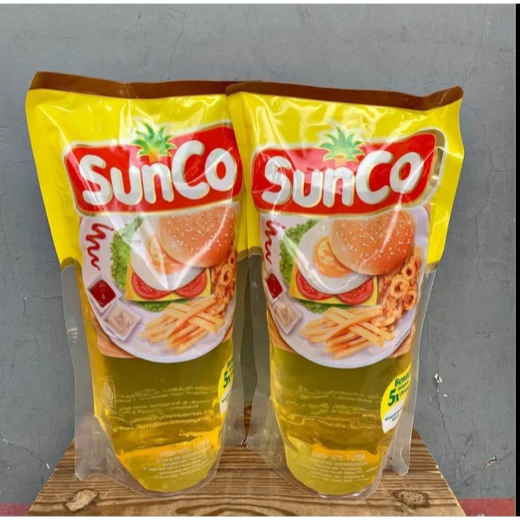 

Minyak goreng sunco 1 Liter Higienis