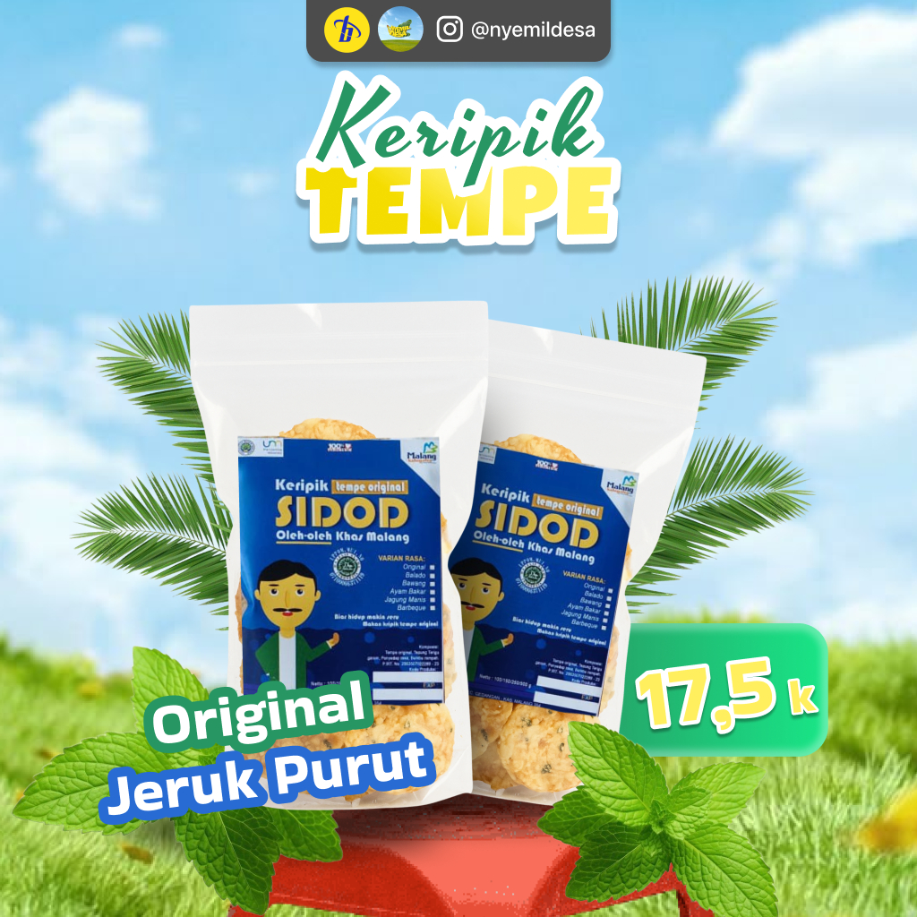 

Keripik Tempe Ori - SIDOD