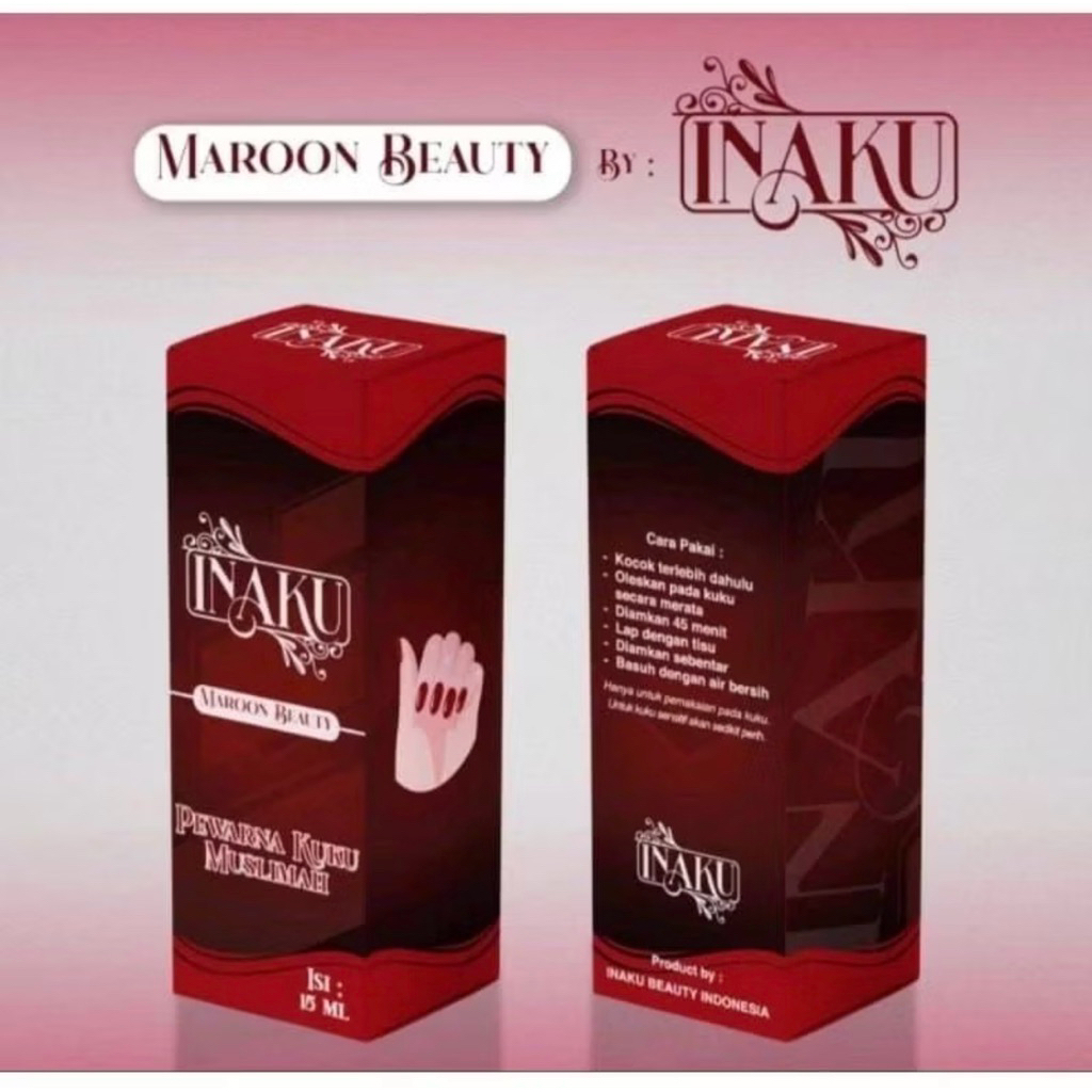INAKU Henna Inai Kuku Halal Sah Sholat / Henna Inaku Halal