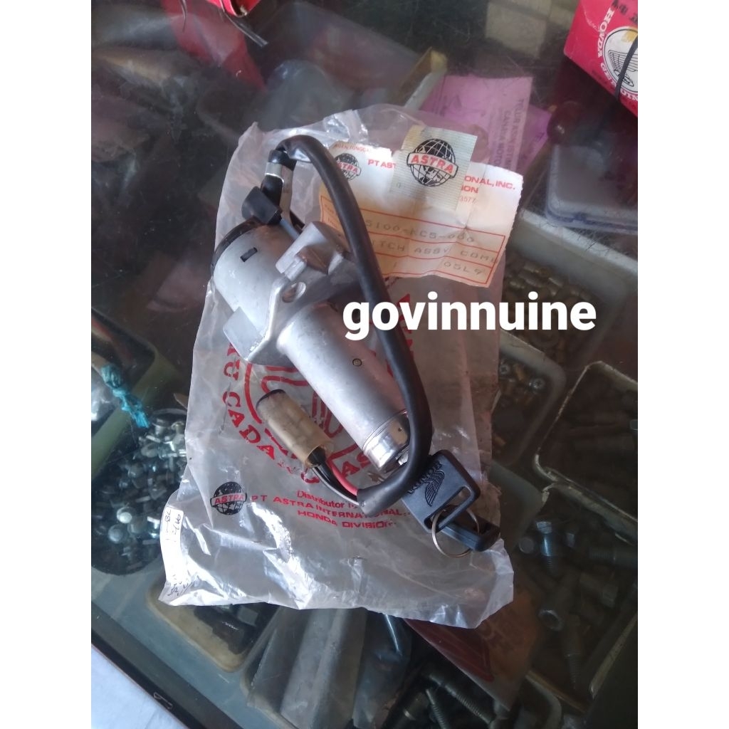 kunci kontak honda glpro glmax gl pro max ori asli astra japan stok lama