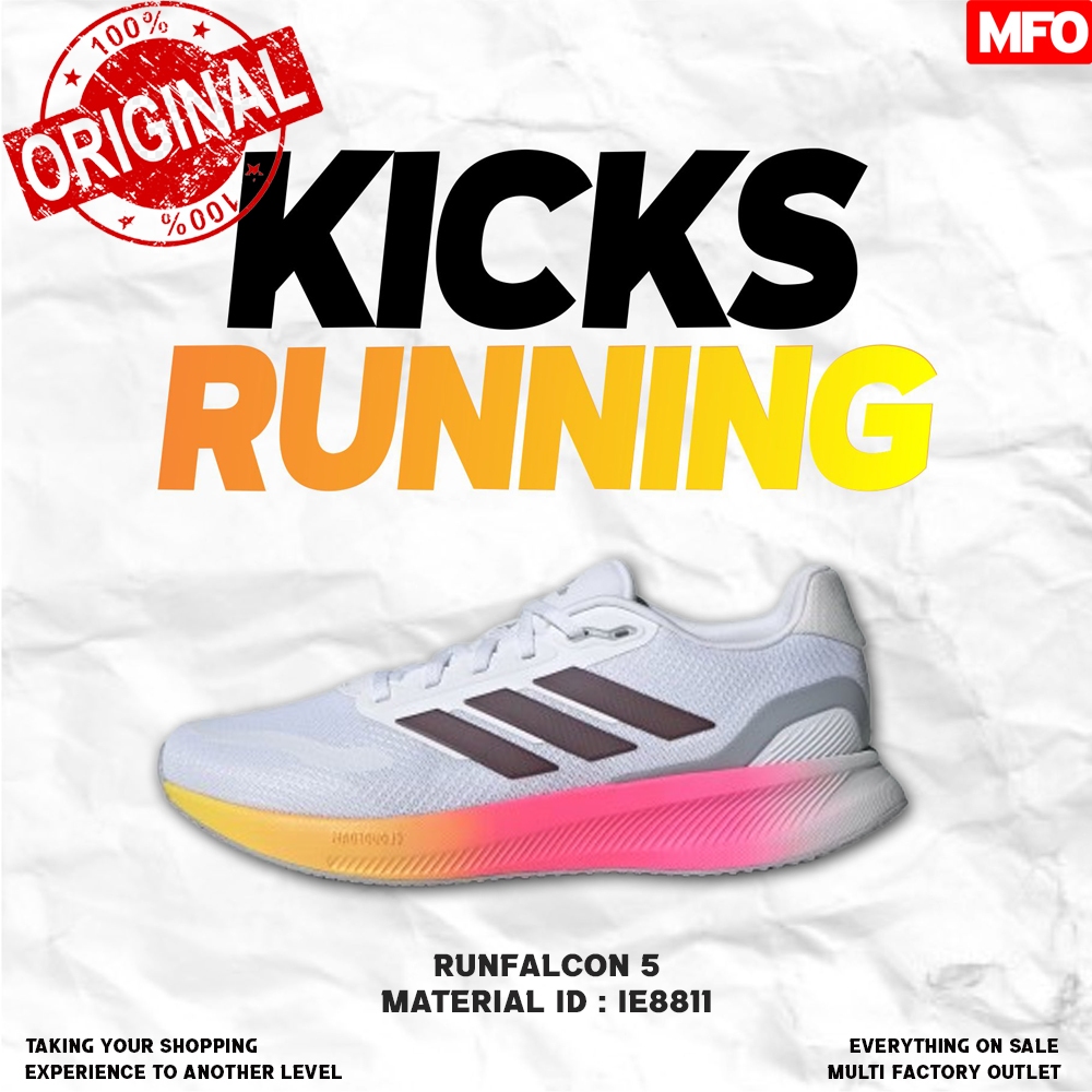RUNFALCON 5 SEPATU LARI PRIA IE8811