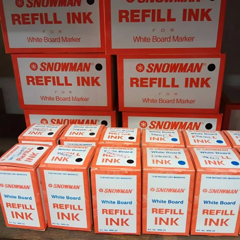 

TINTA SPIDOL WHITEBOARD | SNOWMAN REFILL INK | REFILL TINTA SPIDOL SNOWMAN BG-12