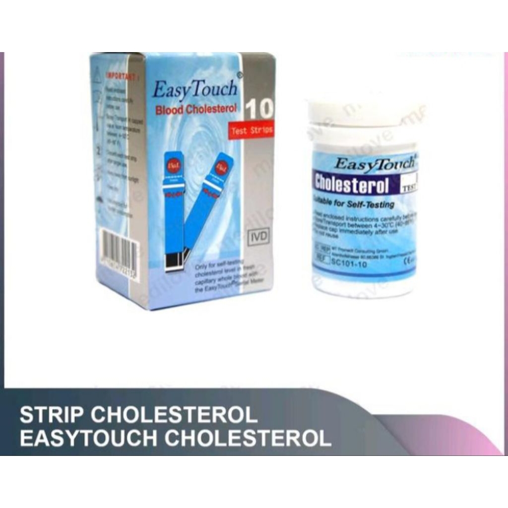 Strip Kolesterol Akurat GCU Easy Touch Cholesterol