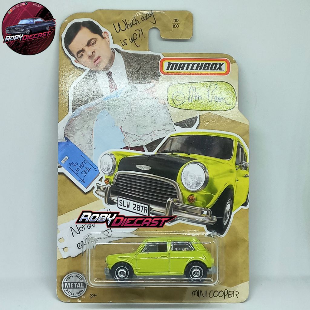 Matchbox Mini Cooper Mr. Bean