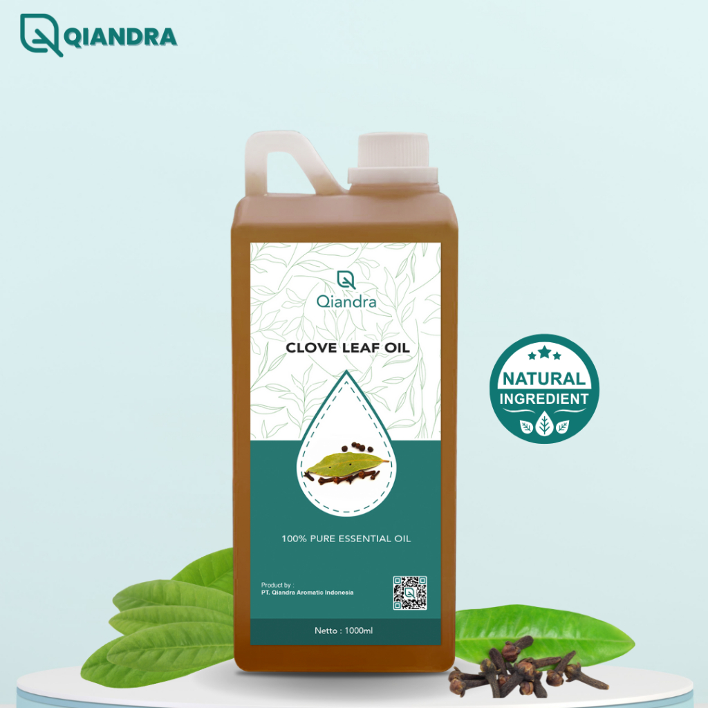 Minyak Daun Cengkeh Murni 1000ml - Clove Leaf Oil Essential Oil Aromaterapi