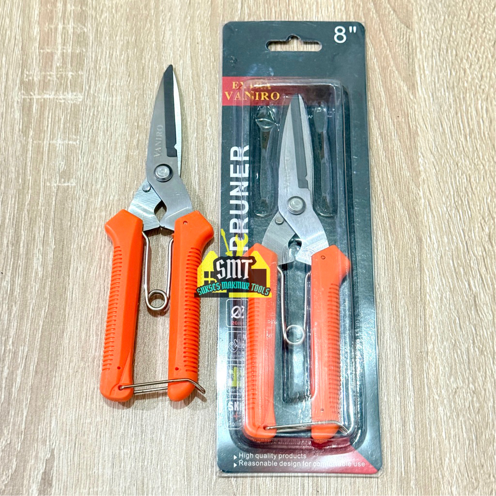 

Gunting Serbaguna / Gunting Ranting Dahan 8” Inch - Vaniro